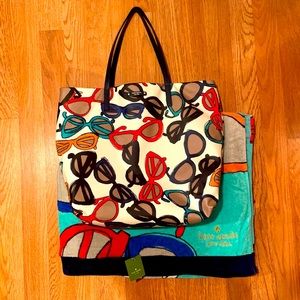 Kate Spade Tote and Beach Towel
